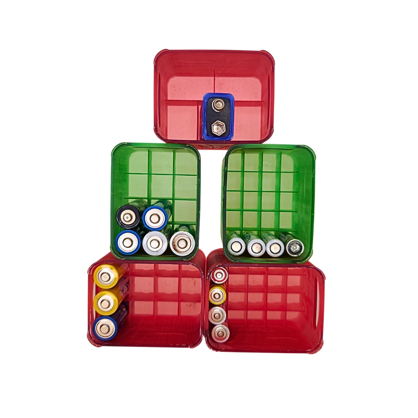 Batterie Organizer Verschiedene Größen / Gadget / Batteriekästen / Batteriekisten